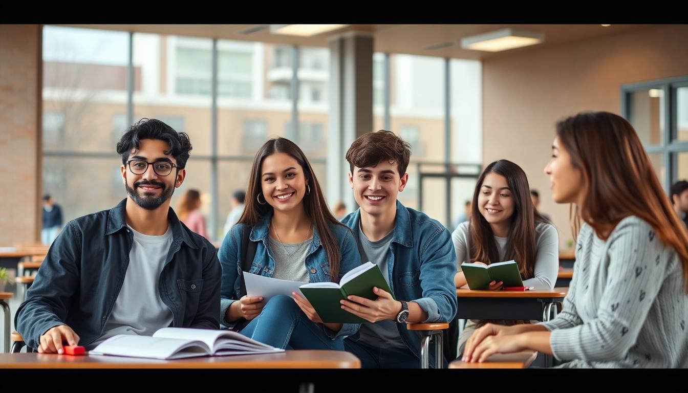 Student using online courses for flexible education